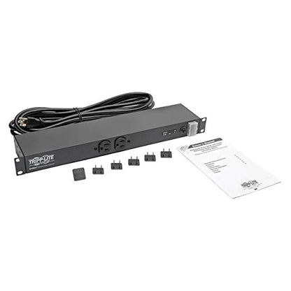Tripp Lite 12-Outlet Rackmount PDU Isobar Surge Protector Power Strip, 15A, 3840 Joules, 15ft Cord with 5-15P Plug, 1U Rack-Mount, Lifetime Manufacturer's Warranty & $25,000 Insurance (ISOBAR12ULTRA) - size: 15 Amps, style: Premium Surge Protection