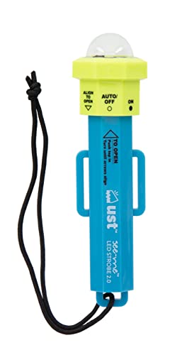 ustSee-Me 2.0 Water Activated 45 Lumen Strobe LED Light with Waterproof IPX7 Tested Build for Emergency, Camping, Hiking and Outdoor Survival