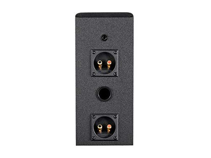 Monoprice Premium Immersive Satellite Speakers - Pair, 3 Inch Woofer, 3/4Inch Aluminum Dome, 100 Watt Input Power, Black