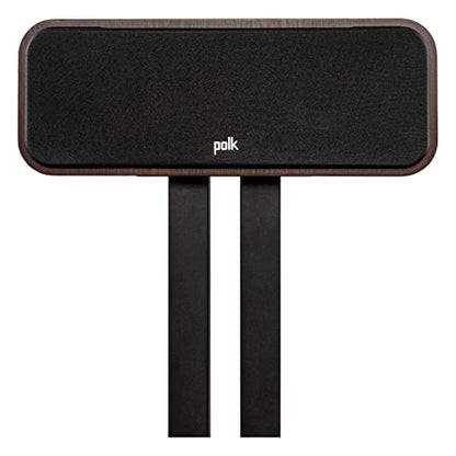 Polk Audio Signature Elite ES30 Center Channel Speaker, Contemporary Walnut - color: Walnut, size: ES30