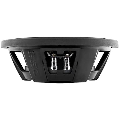 DS18 PSW10.4S 10" Shallow Mount Subwoofer 1000 Watts Max Power 500 Watts RMS Single Voice Coil 4 OHMS Water Resistant - Best Sub for Tight Spaces in Car & Trucks - 1 Speaker - style: 10" Single Voice Coil 4 Ohm