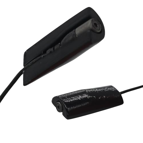 URSA MiniMount. Slim, Low-Profile and Made from Hardened Plastic. Hand-Finished for Smoothness. Includes 5X Hypoallergenic MiniMount Stickies (Black, Sennheiser MKE1) - color: Black, size: Sennheiser MKE1