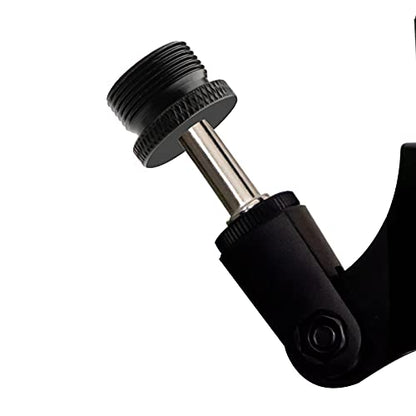 SAVITA 2pcs Mic Stand Adapter 1/4 Male to 5/8 Female and 5/8 Male to 1/4 Female Screw Thread Adapter Tripod Screw Adapter For Camera Monitor Microphone Stand
