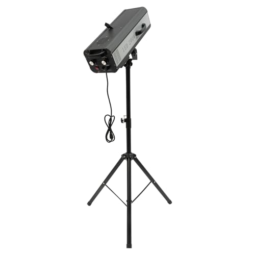 LED Stage Spotlight with Tripod Bracket, 200W Follow Spot Light Manual Control Spotlight Stage Light, Muti-Color Manual Control Light, DJ Wash Light for Party Show (32.8-65.6ft) (Spotlight) - size: Spotlight