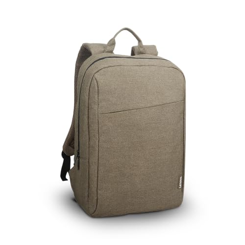 Lenovo B210 15.6-Inch Laptop Backpack, Camo Green – Water-Repellent Computer Bag for Men & Women, Lightweight Travel Backpack with Padded Laptop Sleeve, Durable Casual Daypack - color: Camo Green, size: 15.6 inch