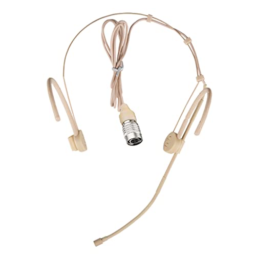 Foldable Headset Microphone Compatible with Audio-Technica Bodypack