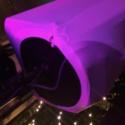 White 10"/12"/15" PA DJ Speaker Cover Scrim 2PCS Stretchy Speaker Cover for Wedding Church Club (RSC128W)