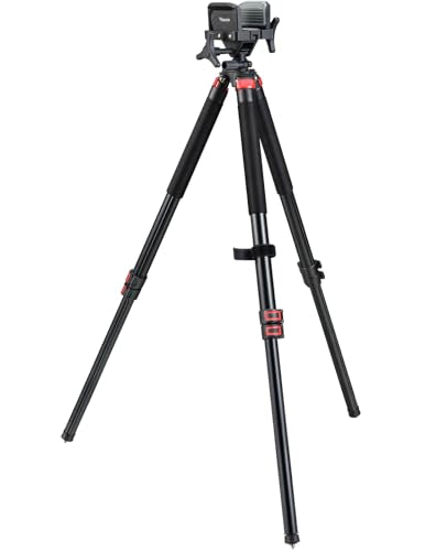 Trakiom Clamping Tripod Rest Aluminum Frame with Integrated Clamp Head - color: Black