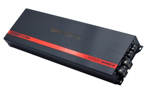 Warzone Series Car Amplifiers - True RMS Power Class D Amps, 1/2/4 Ohm Stable, Multi-Channel and Monoblock Options, Remote Sub Control (3500W / Monoblock) - size: 3500 watt Mono
