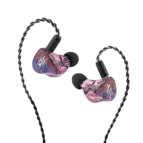 Kiwi Ears Forteza In Ear Monitor 1BA+2DD Hybrid Drivers HiFi Wired Earbuds - color: Purple