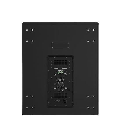 Yamaha DXS18MKIII, 18" 1500W Powered Subwoofer with Bluetooth, Mobile Control Application and Flexible Color LCD Screen, Wood Finish - size: DXS18