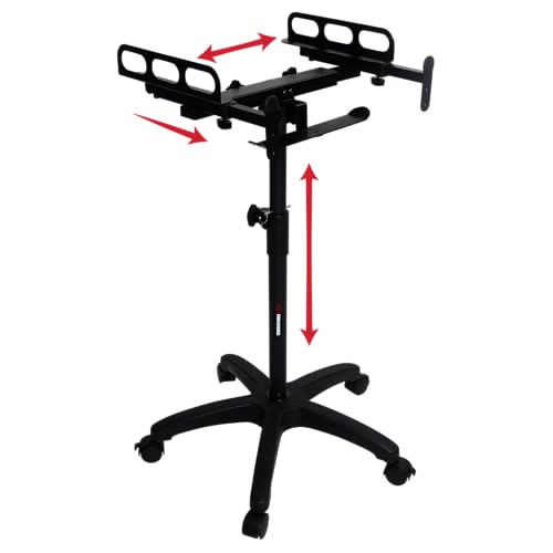 Gator Frameworks Adjustable Rolling Mixer Stand (GFW-MIXERCART-0400)