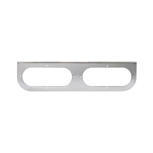 GG Grand General 81443 Stainless Steel L-Shaped Mounting Bracket with 2-Oval Hole for Oval Lights - color: Stainless, style: 2 Oval Holes