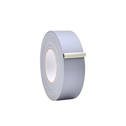 WOD GTC12 Gray Gaffer Tape Low Gloss Finish Film, 2 inch x 45 yards, Residue Free, Non Reflective, Easy Tear, Cloth for Photography, Filming Backdrop, Production - color: Gray, size: 2" inch