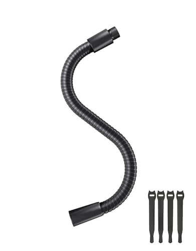 13" Microphone Gooseneck Extension, 5/8-27 Thread, 360° Swivel, Heavy Duty | 2.5 lb High Load Capacity, Flexible Metal Arm, Durable Build, Supports Mic/Webcam/Phone for Podium, Lecture, Recording, DIY - size: 13 Inch Gooseneck