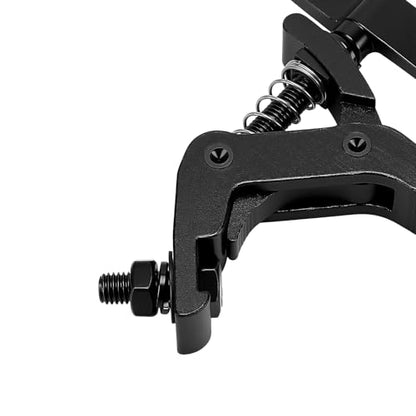 6 PCS Truss Clamp Stage Light Clamps, Professional 1.57-2.36 Inch Black Aluminum Alloy Truss Clamp for Moving Head Stage lighting Fixtures, Fit for 40-60mm OD Tube/Pipe,132lb Load Capacity