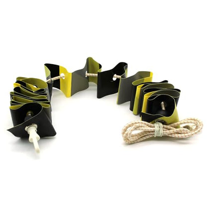 TEMO 1-2m Z-Barrier, High-Visibility Portable Barrier Multi-Use Barricade | Quick And Easy To Install | Strong Seismic And Wind Resistance | Suitable For Indoor And Outdoor Events, Warning Signs - size: 1-2 meters