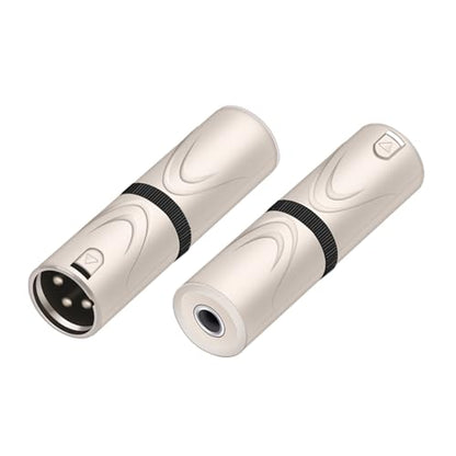 XLR to 1/4 6.35MM Microphone Audio Adapter,1/4" TRS Female to XLR Male Splitter,6.35mm Stereo Female to 3PIN Male Guitar Converter - color: XLR Male to 1/4 TRS Female(D1053)