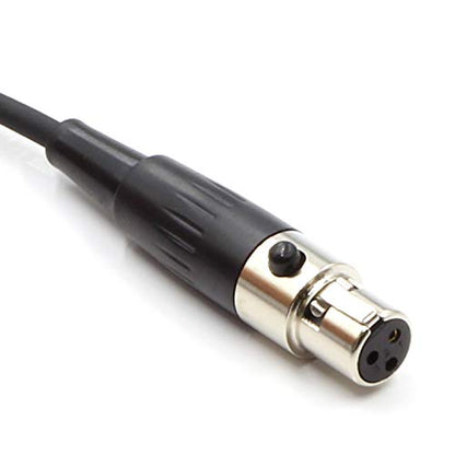 3 Pin XLR Male Plug to 3 Socket Female Mini XLR Pro Lapel Microphone Cable -TA3-XLR Cable（65CM/25 inch - color: mini xlr F-0.65M