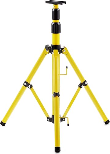 Prolight 311006 Two-Stage Tripod Stand for Lights, Yellow