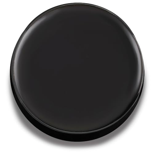 Mehron Makeup Color Cup Greasepaint - BLACK, Face & Body Paint | High-Pigment, Long-Wear Cream Face Paint Makeup for Theater, Halloween, Cosplay, & More. Cruelty Free & Made in the USA. - color: Black