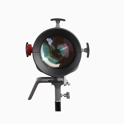 Aputure Amaran Spotlight SE 19º Lens Kit for Amaran Halo 300x 200x 100x | Projection Lens Modifier for Amaran 300C 150C Amaran 200X 100x 60x and Other Power not Exceeding 300W Bowens Mount Light