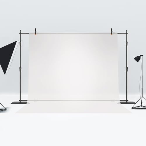 VEVOR 10ft x10ft Pipe and Drape Kit, Heavy Duty Backdrop Stand with Carbon Steel Base, Adjustable Backdrop Support with 2 Clamps and A Carry Bag for Wedding, Party, Event, Photography and Exhibition | for Wedding, Party, Event, Photography, & Exhibition,