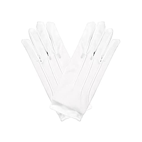 Beistle Mens One Size Awards Night Party Supplies Costume Accessory, White, 1 Pair US - size: 1 Count (Pack of 1)