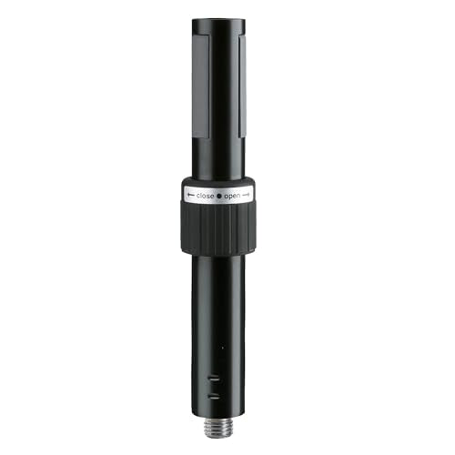 K&M Konig & Meyer Distance Rod Ring Lock | PA Speaker Stand with Expanding Mandrel | Easy to Set Up DJ Subwoofer Stand Made of Steel | Black Vibration Free Distance Rod | 0.63kg