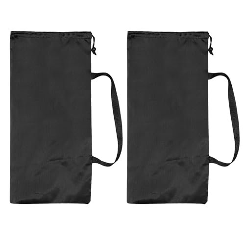 PATIKIL 22 x 10 Inch Tripod Carrying Case, 2 Pack Camera Tripod Carrying Bags Oxford Cloth Padded Bag for Camera Gear Mic Light Stand Sheet Music Photography Accessories, Black - size: 22 x 10 Inch