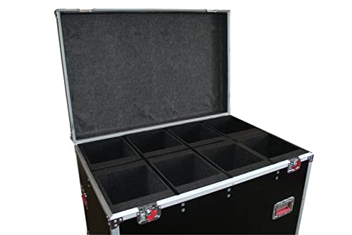 Gator Cases G-TOUR LEKO-S4 ATA Leko Style Lighting Fixture Case - color: Black, size: 10" x 10" x 32"