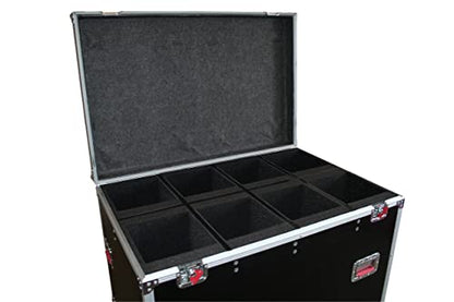 Gator Cases G-TOUR LEKO-S4 ATA Leko Style Lighting Fixture Case - color: Black, size: 10" x 10" x 32"