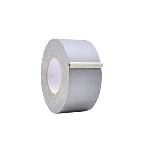 WOD GTC12 Gray Gaffer Tape Low Gloss Finish Film, 3 inch x 45 yards, Residue Free, Non Reflective, Easy Tear, Cloth for Photography, Filming Backdrop, Production - color: Gray, size: 3" inch