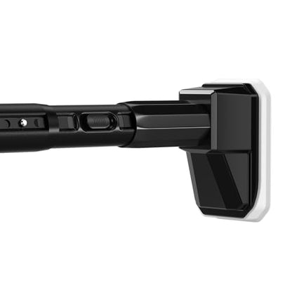 Extra Long Tension Curtain Rod, Black, 41-67 Inch (4-5.6ft), Tension Rod - color: Black, size: 41-67inches