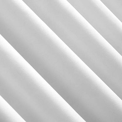 Sun Zero Hampshire Velvet Noise Reducing Thermal Extreme 100% Total Blackout Back Tab/Rod Pocket Curtain Panel, Pearl, 50"W x 84"L (1 Panel) - color: Pearl, size: 50"W x 84"L (Pack of 1)