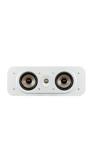 Polk Audio Signature Elite ES30 Center Channel Speaker, Elegant White - color: White, size: ES30