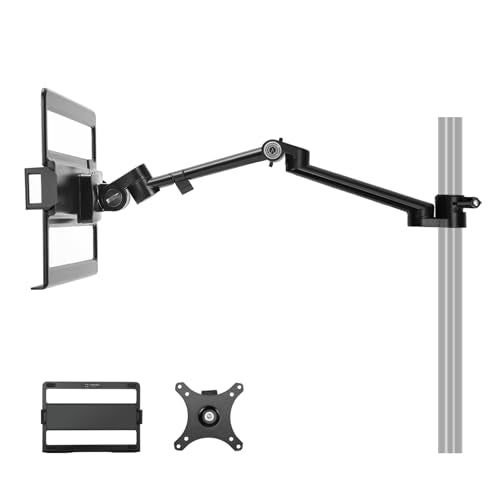 TARION 19" Modular Arm Mount with Tablet Holder VESA Mount Titanrig Arm X - size: Arm X (Monitor / Laptop)