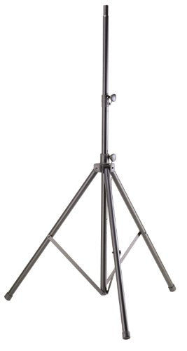 Odyssey LTS2 9.5' Speaker Tripod Stand | Extends to raise cabinets above the crowd, adjustable folding legs, quick transport, sturdy compact base for gigs