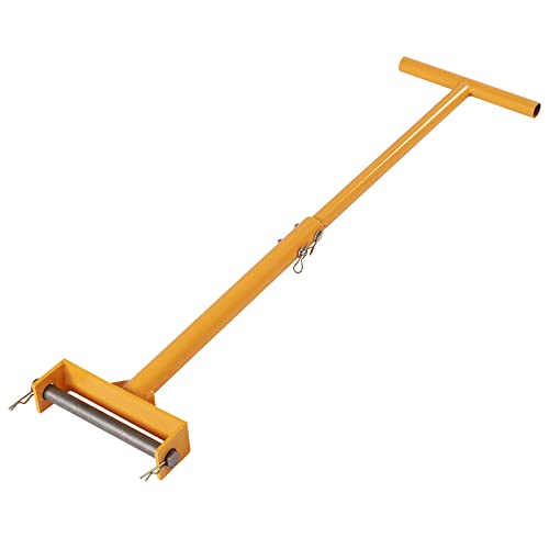 8T Industrial Machinery Mover Heavy Duty Machine Skates W/360° Rotation Cap, 6 Roller Wheels Machinery Skate Dolly 17600lbs Heavy Equipment Movers Dolly Warehousing Transportation Mover Tool