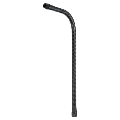 PATIKIL 19" Microphone Gooseneck, 5/8"-27 Thread Metal Universal Hose Flexible Arm Gooseneck Tube Extension for Multifunction DIY, Black - color: Black, size: 19"