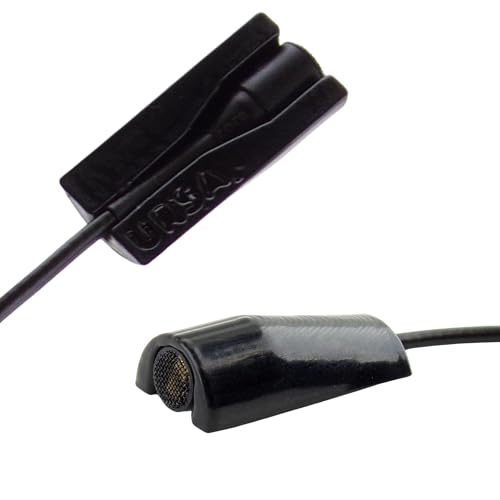 URSA MiniMount. Slim, Low-Profile and Made from Hardened Plastic. Hand-Finished for Smoothness. Includes 5x Hypoallergenic MiniMount Stickies (Black, DPA 4060) | Slim, Low-Profile, Hardened Plastic Mount, Hand-Finished for Smoothness, Includes 5x Hypoalle