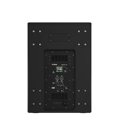 Yamaha DXS12MKIII, 12" 1500W Powered Subwoofer with Bluetooth, Mobile Control Application and Flexible Color LCD Screen, Wood Finish - size: DXS12