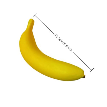 15pcs Fake Individual Banana, Artificial Yellow Bananas Lifelike Simulation Fake Fruit Home House Kitchen Decoration - color: 15pcs Fake Banana