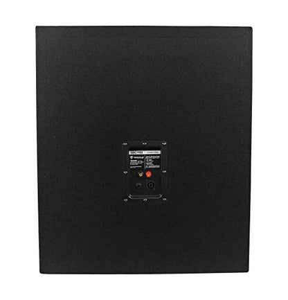 Rockville SBG1188 1000W Passive 18" Subwoofer, 8 Ohm, MDF Cabinet, Pole Mountable, Dual Ports, High Power Handling, Durable Build, Perfect for DJs and Live Sound