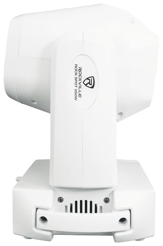 Rockville Rock SPOT 260W White DJ Moving Head Spot Light with Controller