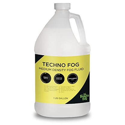 Froggy's Fog Techno Fog Fluid, Premium Quality Fog Juice for DJ, Party, and Club Venues and Photography, 1 Gallon (Pack of 2) - size: 1 Gallon (Pack of 2)