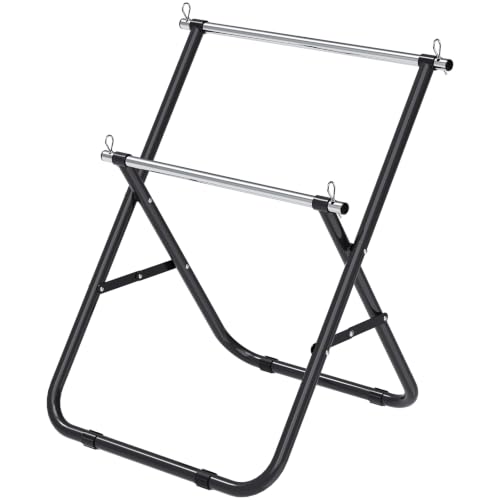 Insaga Double Axle Cable Caddy, Heavy Duty Wire Spool Rack for 100 Lb Reel - color: Cable Caddy-double Axle