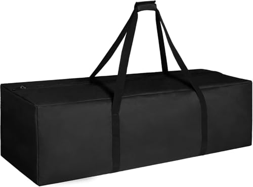 INFANZIA 60in Large Travel Duffel Bag, 600D Water Resistant Foldable, 336L | Sport Luggage Bag with Upgrade Zipper, Foldable Equipment Storage Bag, for Moving Camping Tent Tripod Fishing Umbrella - size: 60x18x19 inch-336L