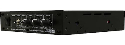 Earthquake Sound XJ-300ST Home Audio 300W Class J Stereo Modular Power Amplifier - Mono, 2, and 2.1 Channel for Passive Speakers, Subwoofers, and Tactile Transducers