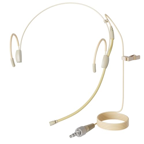 J K MIC-J 060 Headset Microphone Compatible with Sennheiser Bodypacks